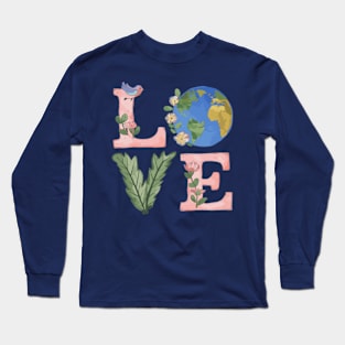 Earth Day Planet Anniversary Earth Day Everyday Long Sleeve T-Shirt